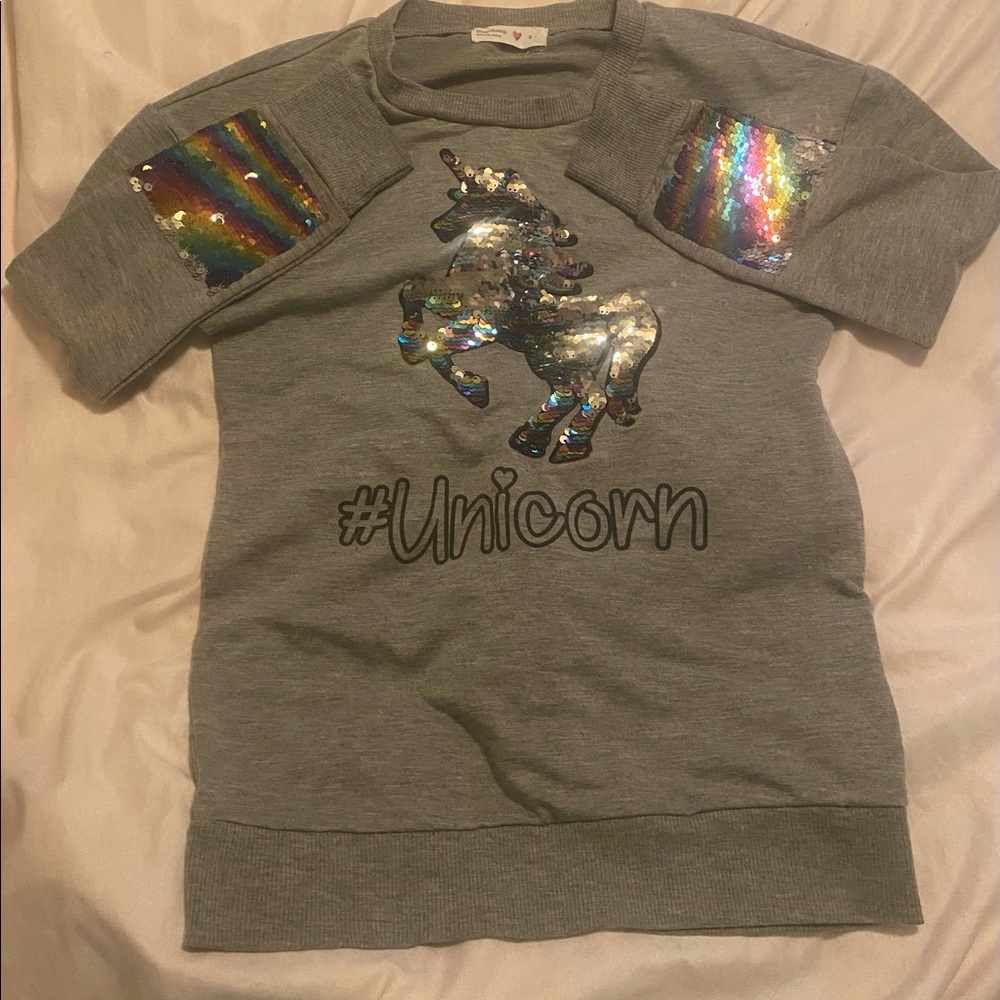 Girls 3/4 sleeve shirt
